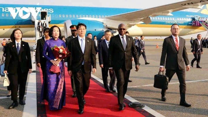 President Luong Cuong begins State visit to Angola - 1
