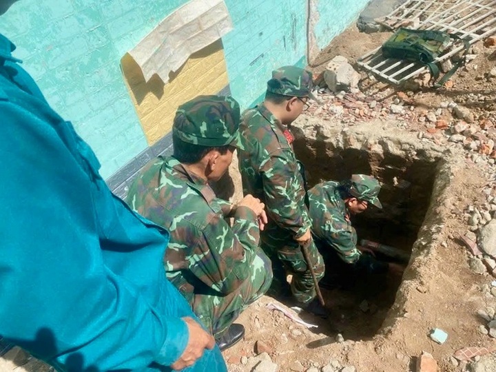 Anti-tank weapons unearthed at Dak Lak construction site - 1 Anti-tank weapons unearthed at Dak Lak construction site - 1