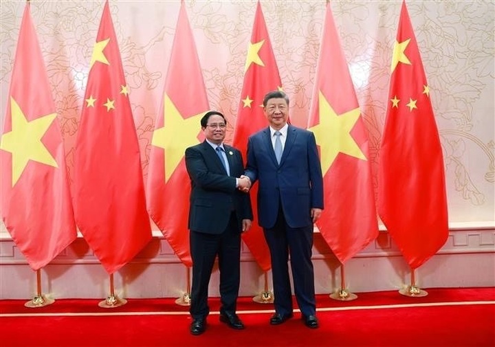Vietnamese Prime Minister meets with top Chinese leader in Tianjin - 1 Vietnamese Prime Minister meets with top Chinese leader in Tianjin - 1