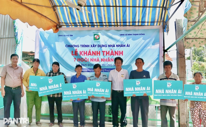 Dantri/Dtinews hands over new homes to low-income families in An Giang - 1