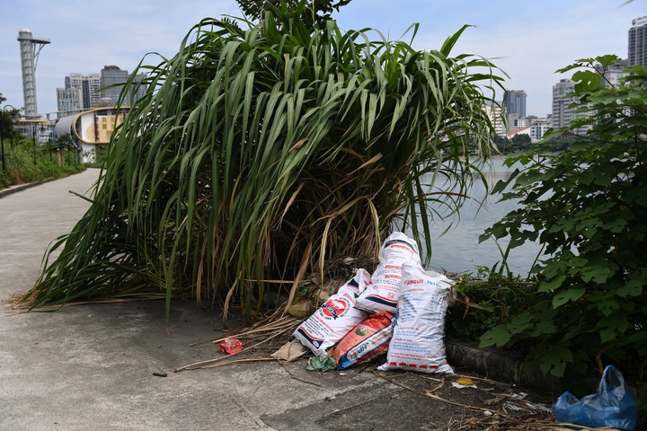 Newly opened public park in Hanoi falls into neglect - 6 Newly opened public park in Hanoi falls into neglect - 6