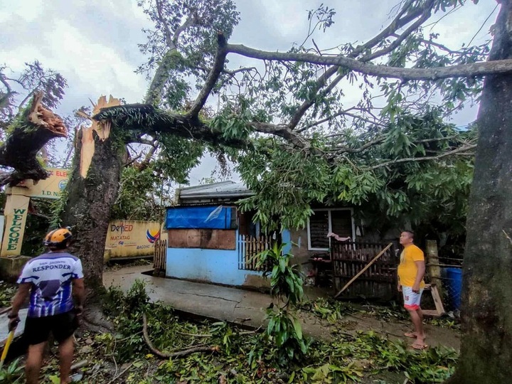 Typhoon Bualoi kills at least four in Philippines - 1 Typhoon Bualoi kills at least four in Philippines - 1