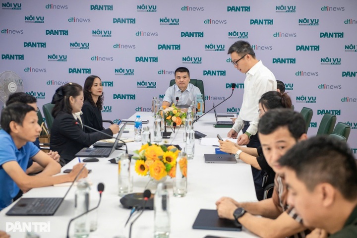 Lao media delegation joins training course at Dantri/Dtinews - 1