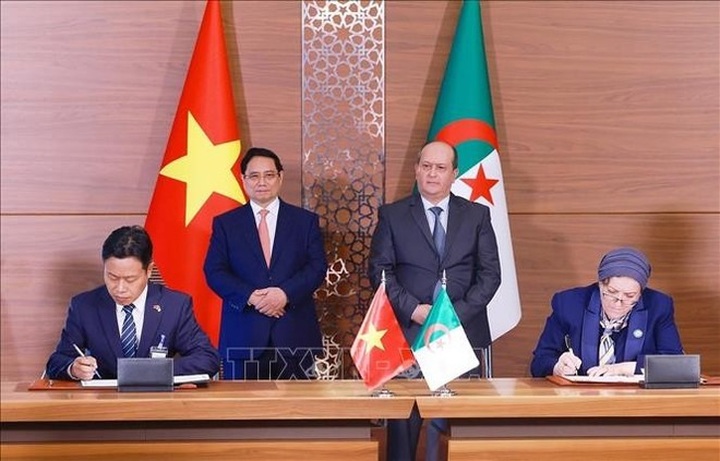 Vietnamese, Algerian PMs hold talks, elevate ties to strategic partnership - 4 Vietnamese, Algerian PMs hold talks, elevate ties to strategic partnership - 4