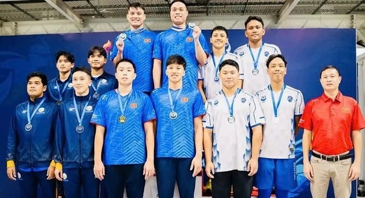 Vietnamese finswimmers sweep 31 golds at SEA Championship - 1 Vietnamese finswimmers sweep 31 golds at SEA Championship - 1
