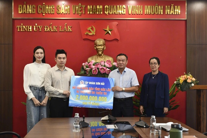 Son Hai Group donates aid to Dak Lak flood victims - 1