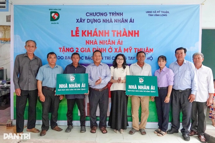 Dantri/Dtinews builds houses for disadvantaged families in Vinh Long - 1 Dantri/Dtinews builds houses for disadvantaged families in Vinh Long - 1