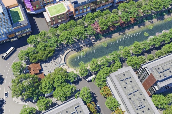 Hanoi selects investor for To Lich River park project - 1