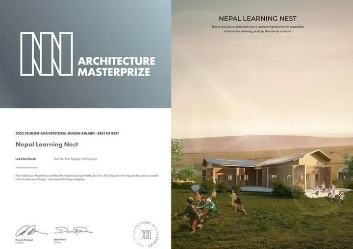 Vietnamese students win two international architecture prizes - 1