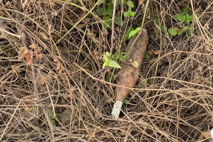 40cm mortar shell found in An Giang residential area - 1