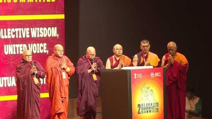 Vietnam attends 2nd Global Buddhist Summit in India - 1