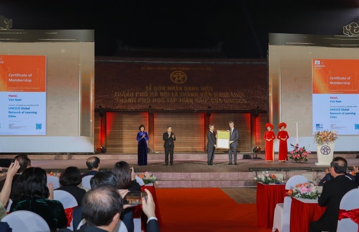 “Global Learning City” title affirms Hanoi's knowledge vision - 2