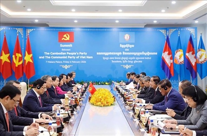 Vietnam and Cambodia strengthen political trust, deepen party-to-party ties - 1