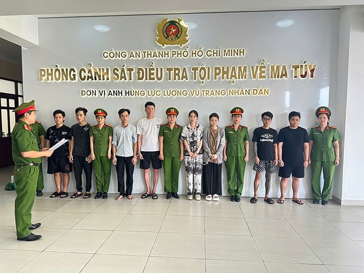 Ho Chi Minh City police bust inter-provincial drug ring - 1