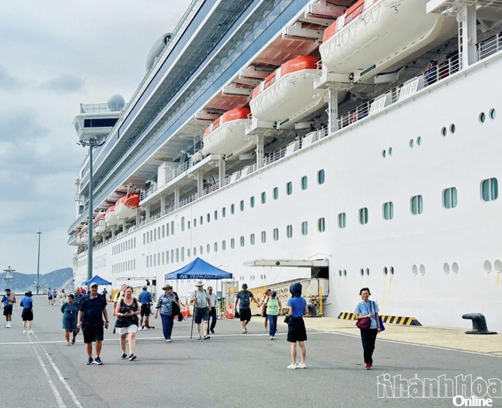 2,500 cruise passengers arrive in Khanh Hoa ahead of Lunar New Year - 1 2,500 cruise passengers arrive in Khanh Hoa ahead of Lunar New Year - 1