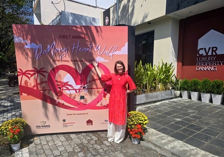 Heart walk debuts in Danang to raise CHD awareness - 1 Heart walk debuts in Danang to raise CHD awareness - 1