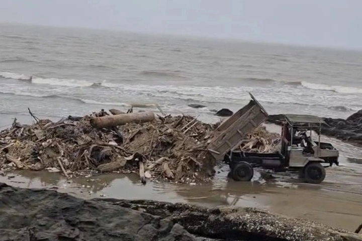 Illegal sea dumping probed in Thanh Hoa Province - 1