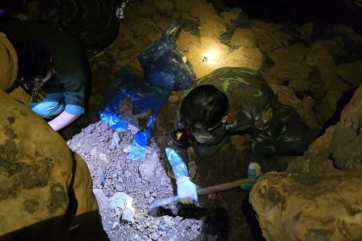 War martyr’s remains found in cave in Quang Tri - 1