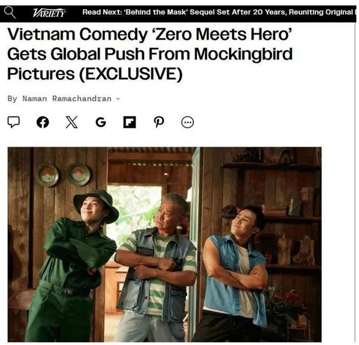 Vietnamese film Zero Meets Hero featured in US magazine - 1