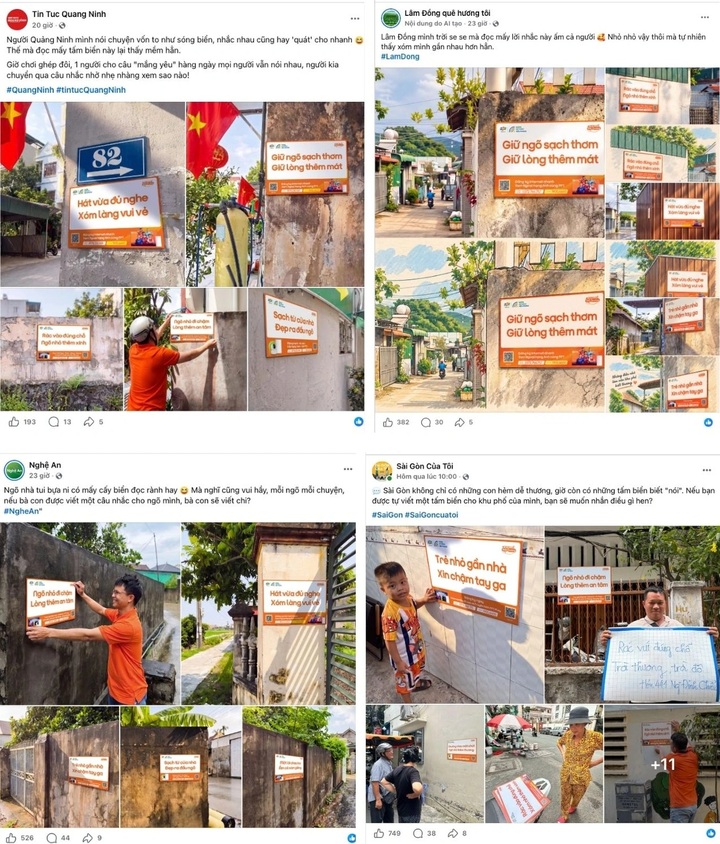 Kind messages brighten up small alleys across Vietnam - 2