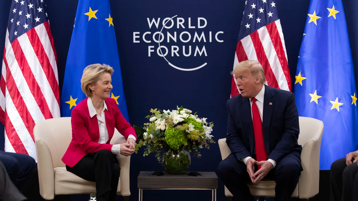 Ông Trump hoãn áp thuế 50% lên EU - 1 Ông Trump hoãn áp thuế 50% lên EU - 1