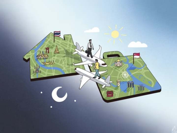 Châu Á: Những người sống và làm việc không cùng một quốc gia - 1 Châu Á: Những người sống và làm việc không cùng một quốc gia - 1