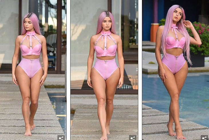 Demi Rose khoe dáng bốc lửa tại Thái Lan - Ảnh 6. Demi Rose khoe dáng bốc lửa tại Thái Lan - Ảnh 6.