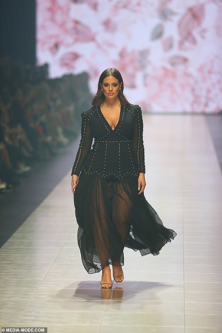 Siêu mẫu Ashley Graham nóng bỏng với váy xuyên thấu - Ảnh 5. Siêu mẫu Ashley Graham nóng bỏng với váy xuyên thấu - Ảnh 5.