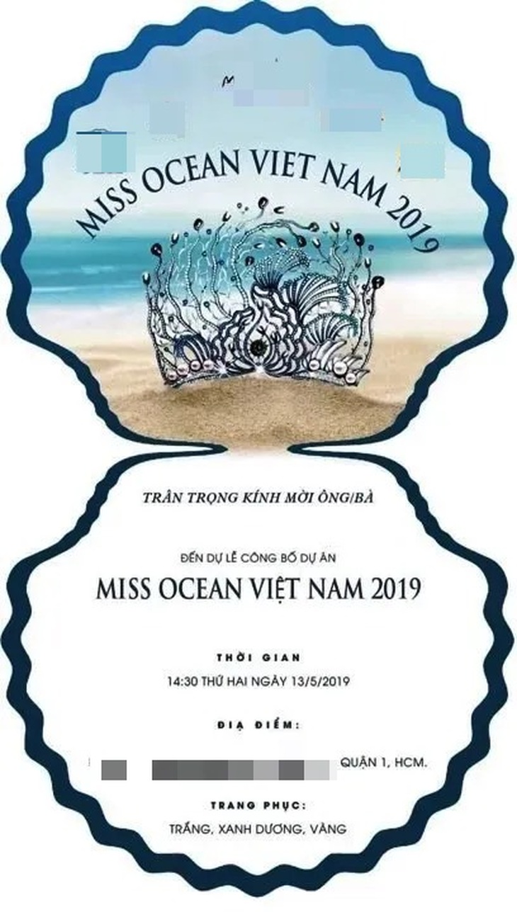 Hoa hậu Đại dương 2019 tiếp tục khởi động khi chưa được cấp phép? - Ảnh 1. Hoa hậu Đại dương 2019 tiếp tục khởi động khi chưa được cấp phép? - Ảnh 1.