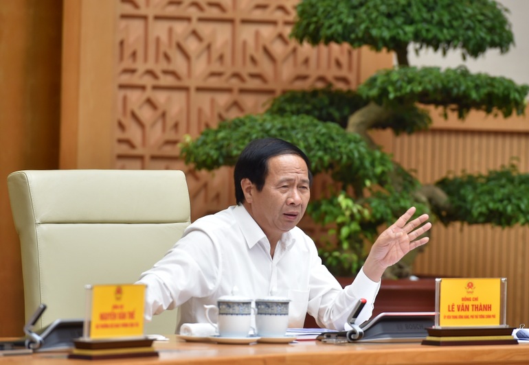 Phó Thủ tướng Lê Văn Thành: Ai làm chậm tiến độ thì đứng ra ngoài - 1