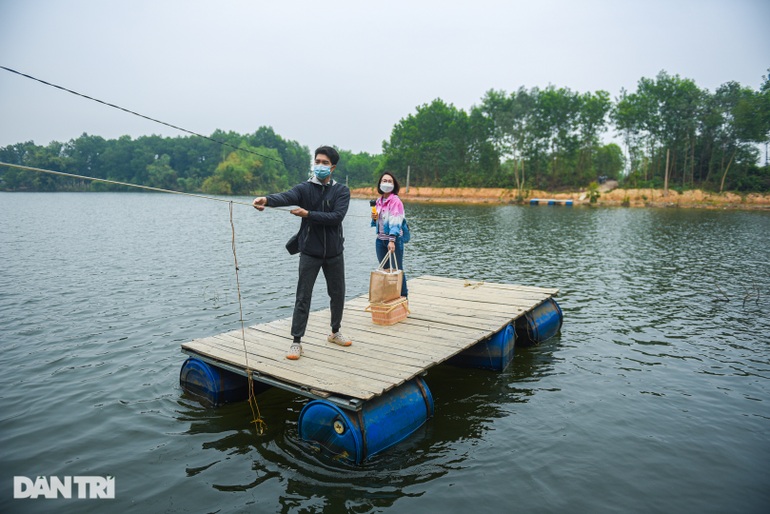 Homemade rafting, windsurfing like a movie in a fairy oasis near Hanoi - 4