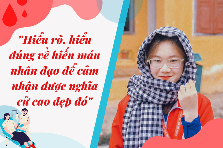 Kêu gọi được 1370 đơn vị máu, nữ sinh đoạt Giải thưởng Tình nguyện quốc gia - 3 Kêu gọi được 1370 đơn vị máu, nữ sinh đoạt Giải thưởng Tình nguyện quốc gia - 3