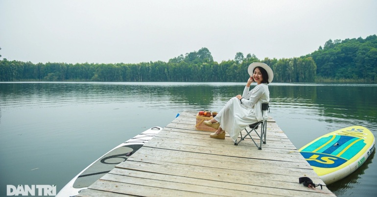 Homemade rafting, windsurfing like a movie in a fairy oasis near Hanoi - 3