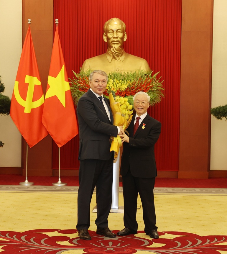 Lễ trao tặng Tổng Bí thư Nguyễn Phú Trọng Giải thưởng Lê-nin - 2