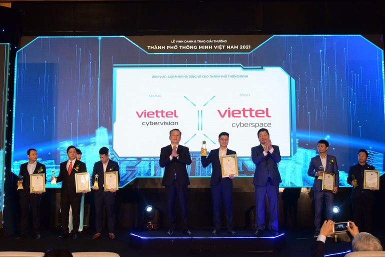 Viettel AI đạt 3 giải thưởng thành phố thông minh 2021 - 2