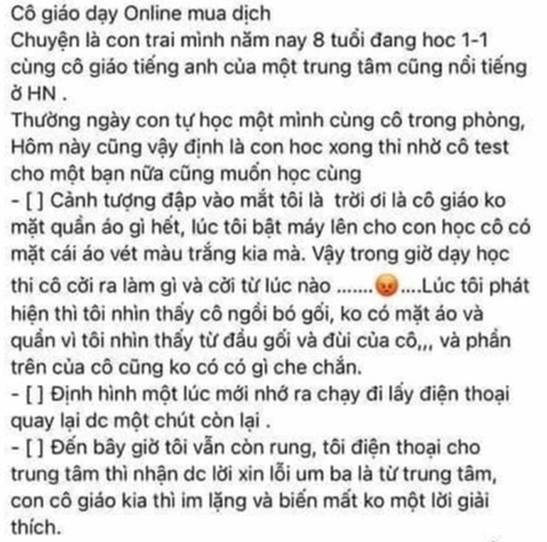 Cô giáo khỏa thân trong giờ dạy trực tuyến là nhân viên du lịch đi làm thêm - 1