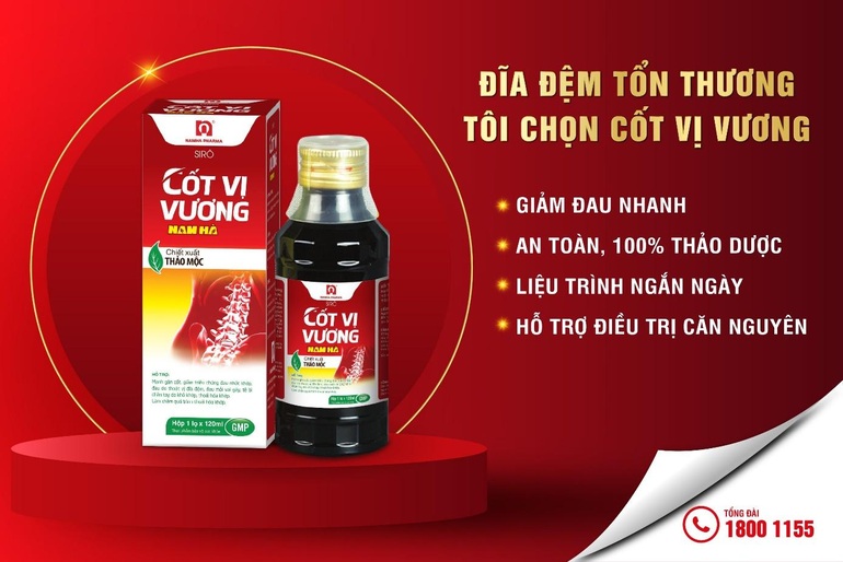 Cốt Vị Vương Nam Hà - sản phẩm chuyên biệt cho người thoát vị đĩa đệm - 3 Cốt Vị Vương Nam Hà - sản phẩm chuyên biệt cho người thoát vị đĩa đệm - 3