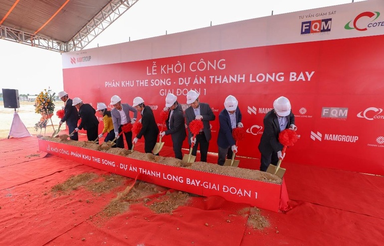 Nam Group cùng Unicons hợp tác và khởi công giai đoạn 1 The Song - Thanh Long Bay - 1