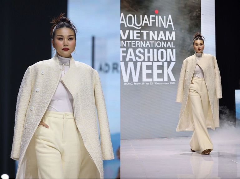 Thanh Hằng diễn mở màn Aquafina Tuần lễ Thời trang Quốc tế Việt Nam - 1