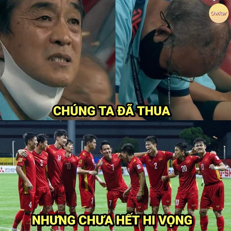 Tuy nhiên, đội tuyển Việt Nam vẫn chưa hết cơ hội và vẫn còn 90 phút của trận đấu lượt về (Ảnh: Fandom Owker).