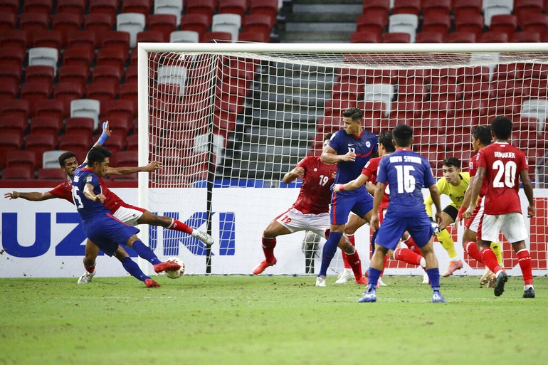 Thắng nghẹt thở Singapore, Indonesia tiến vào chung kết AFF Cup 2020 - 1