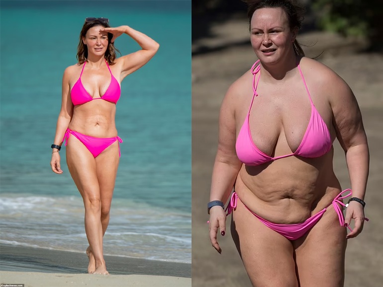 Người mẫu Chanelle Hayes gây choáng khi giảm 57 kg - 1