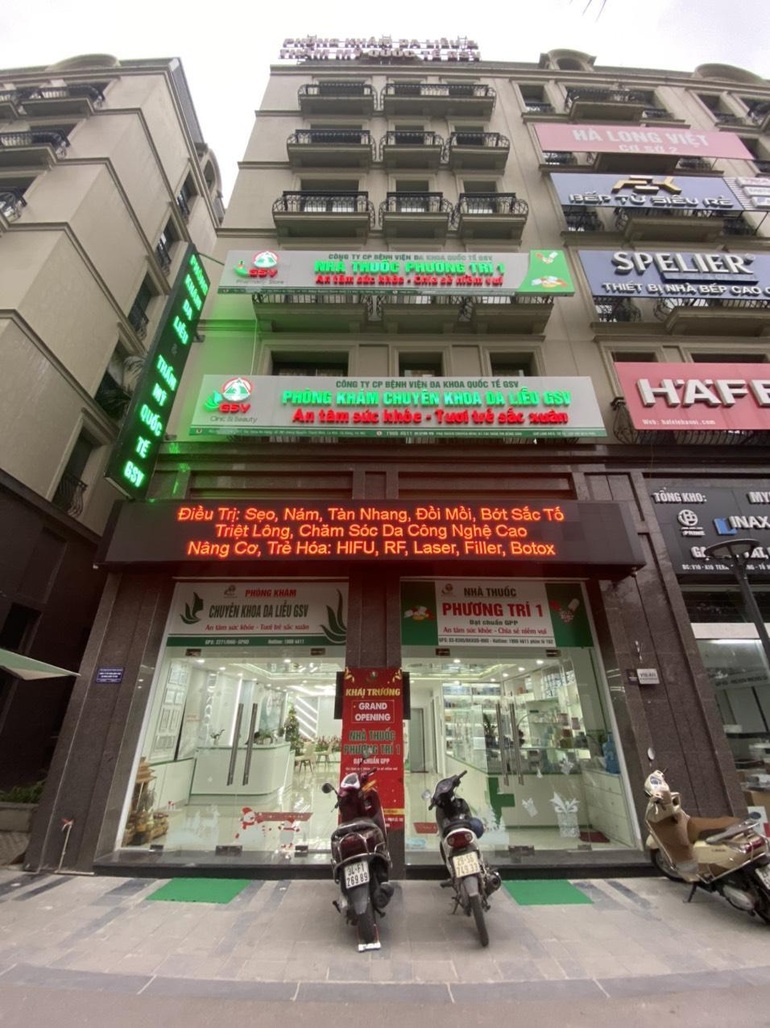 GSV - phòng khám da liễu thẩm mỹ uy tín và được đánh giá cao - 1 GSV - phòng khám da liễu thẩm mỹ uy tín và được đánh giá cao - 1