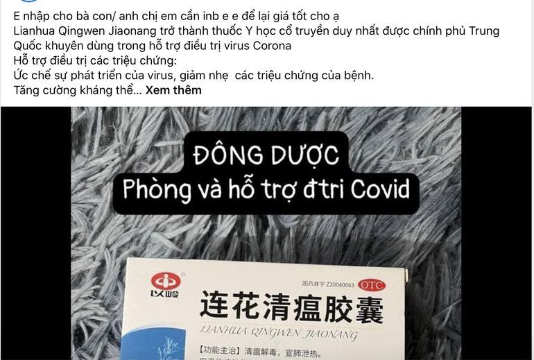 Sự thật về loại thuốc lạ chữ Trung Quốc được đồn đại trị Covid-19 - 4