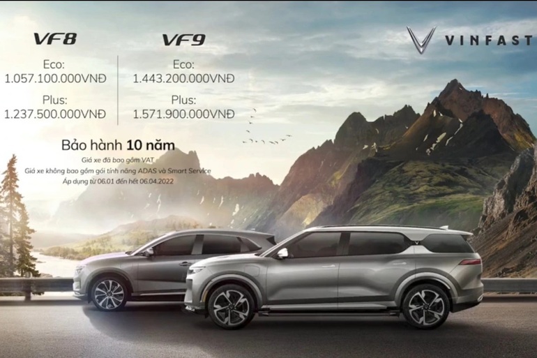 VinFast VF 8 và VF 9 - SUV điện cho khách Việt có giá từ 1,057 tỷ đồng - 1