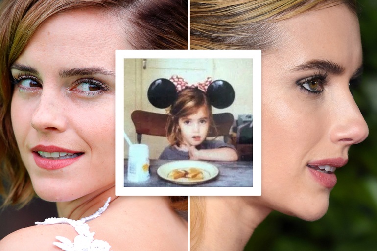 Emma Watson nói gì khi bị nhầm ảnh thuở nhỏ với Emma Roberts? - 1