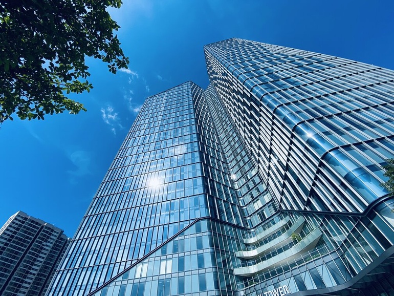 TechnoPark Tower có thể tiết kiệm đến 17,4% tổng năng lượng tiêu thụ hàng năm nhờ thiết kế và vận hành theo tiêu chuẩn LEED Platinum (Ảnh: Vinhomes).