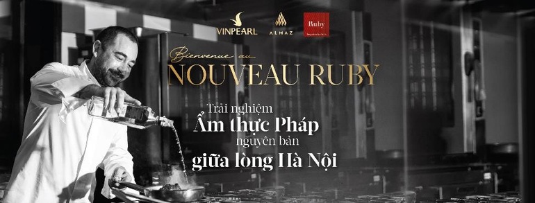 Thưởng thức ẩm thực Pháp tại nhà hàng Ruby Almaz giữa lòng Hà Nội - 1