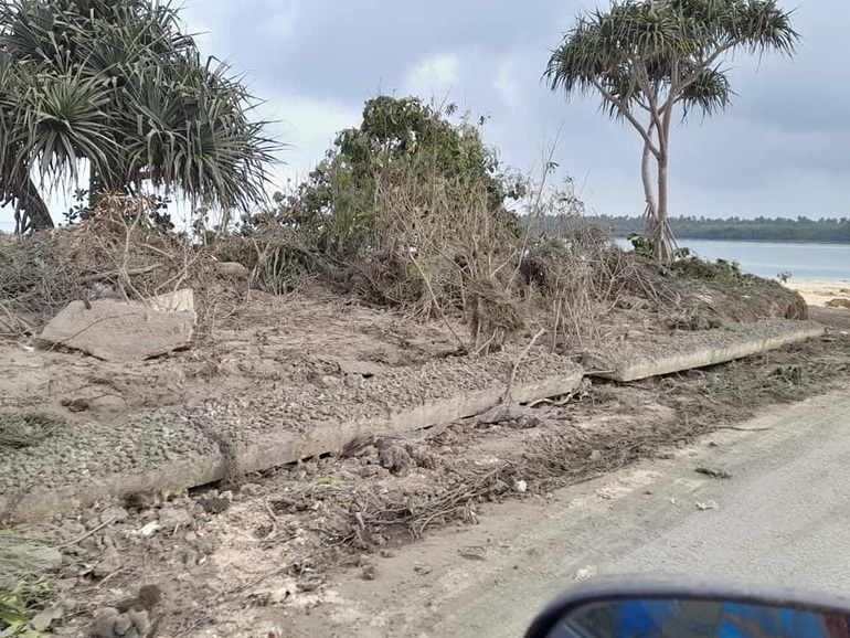 Cảnh tan hoang ở Tonga sau thảm họa sóng thần, núi lửa - 7