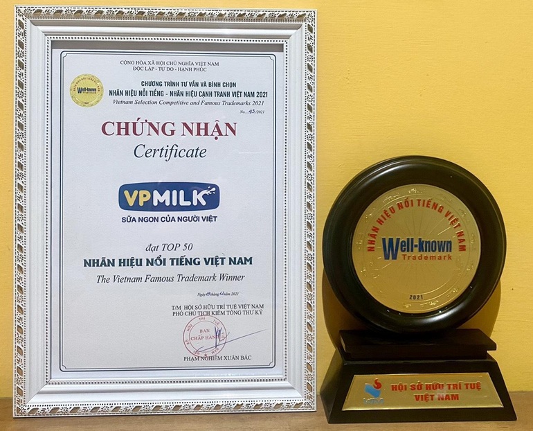 VPMilk và thành tích Nhãn hiệu nổi tiếng Việt Nam 2 năm liền - 1